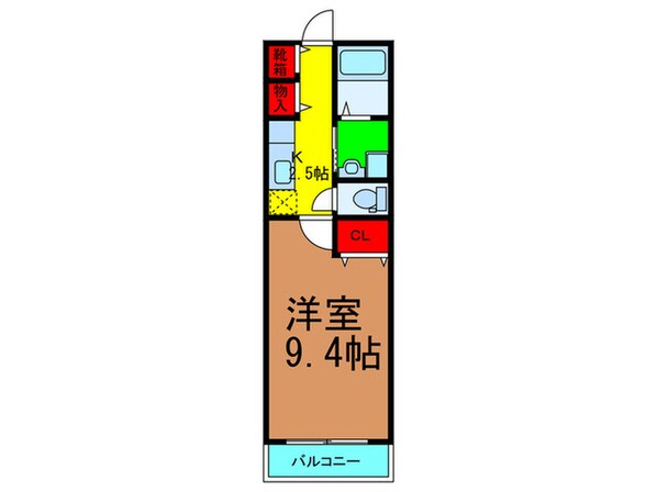 フェアリーカーサⅡの物件間取画像